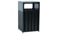 Stella Side-Load Steel Slat Receptacle