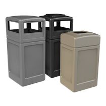 Square Commercial Trash Receptacles